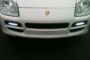 Porsche Cayenne S With Led Lights Installed