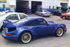 Work VSXX Brombacher Wheels Installed