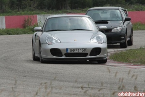 Greek Porsche 996TT at the Track