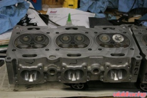 GT3 race heads ready for install