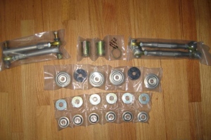 ERP solid mounts and billet drop links