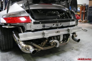 Crash beam installed