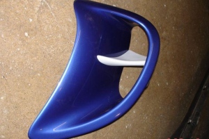 Precision Porsche Side Air Vents Installed