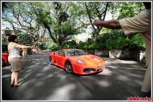 Ferrari F430 with BBS F1 Wheels, Brembo Brakes, Gruppe M Intake