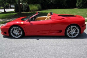 Ferrari 360 Spyder With Forgestar F14