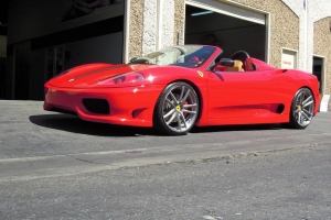 Ferrari 360 Spyder with ADV1 Wheels 5.2.1 19x8.5 20x12