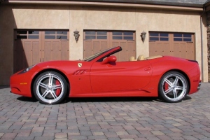Ferrari California stock ride height