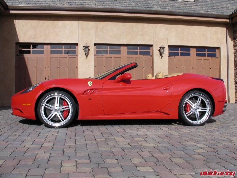 Ferrari California stock ride height