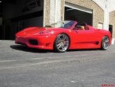 Ferrari 360 Spyder with ADV1 Wheels 5.2.1 19x8.5 20x12