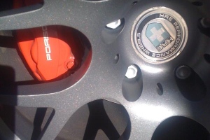 Grant's 997 Turbo Cab with HRE P40 Wheels