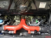 Engine bay of 997 Turbo
