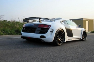 HRE Carbon Wheels on Audi R8 DTM