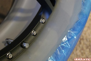 HRE 591R Gunmetal With Brushed Lip