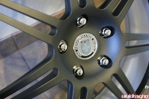 HRE 591R Gunmetal With Brushed Lip