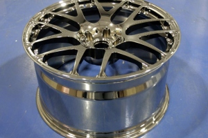 HRE P40 Monoblok Wheel 20x11 in Black Chrome