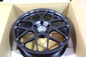 HRE 19inch Flat Black P40 Monoblock Wheels