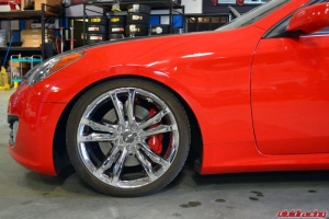 Gen Coupe Coilovers Installed