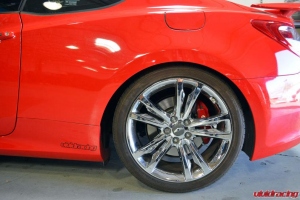 Gen Coupe Coilovers Installed
