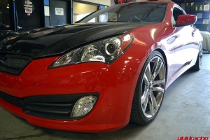 Genesis Coupe with Spacers