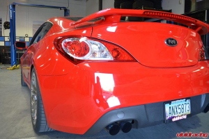 Genesis Coupe with Spacers