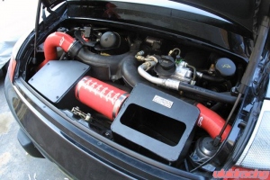 Red Intake Kit Installed