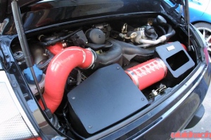 Red Intake Kit Installed
