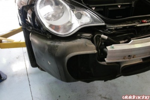 GT2 Front Bumper and TechArt Side Skirts Installed