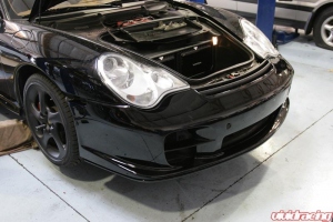GT2 Front Bumper and TechArt Side Skirts Installed