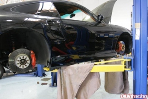 GT2 Front Bumper and TechArt Side Skirts Installed