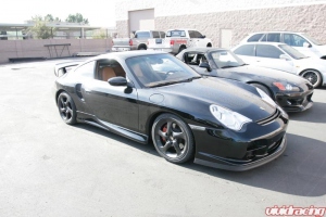 GT2 Front Bumper and TechArt Side Skirts Installed