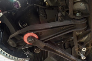 Suspension Package Installed