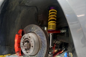 Suspension Package Installed