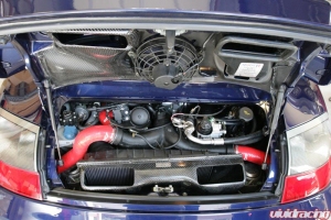 New Carbon Fiber Dual Snorkel Intake Kit Porsche 996TT