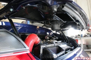 New Carbon Fiber Dual Snorkel Intake Kit Porsche 996TT