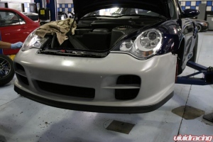 Installation of GT2 Bumper Porsche 996TT