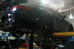 Porsche 996tt Going Up