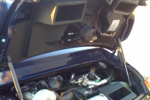 996TT 2nd Snorkel Prototype on Jeff's Car