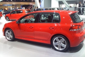 Volkswagen Golf R at LA Auto Show 2011
