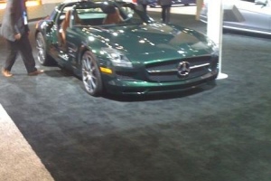 Mercedes SLS AMG at LA Auto Show 2011