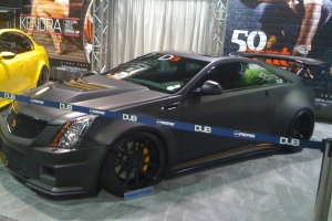 Cadillac CTS-V Coupe at LA Auto Show 2011