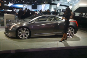 Cadillac CTS-V Coupe at LA Auto Show 2011