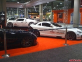 Platinum Motorsports White SLR White Bugatti at LA Auto Show 2011
