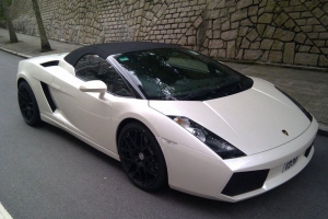 Gallardo Spyder With Hre M40 Wheels In Black