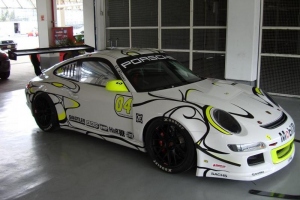 Luis' Porsche 997 Cup Car Grand Am update