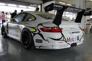 Luis' Porsche 997 Cup Car Grand Am update