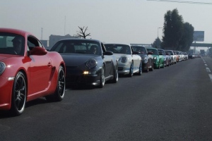 Mexico Huge Porsche Meet