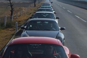 Mexico Huge Porsche Meet