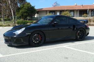 Mark's 996 Turbo with Bilstein Coilovers and GT2 Wing