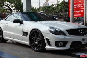 ADV1 ADV05 Track Spec 20x9.0 20x11.0 Matte Black Center Gloss Black Lip Mercedes SL63 08-10