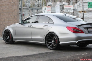 Mercedes CLS63 with KW Coilovers Agency Power Wing HRE Wheels